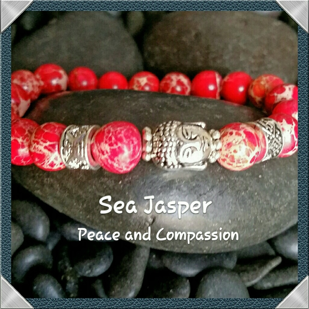 Natural Stone Bracelet Beaded Bracelet. Men Women